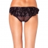 Leg avenue culotte transparente à volants noirs