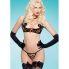 Leg avenue ensemble soutien-gorge et string à imprimé léopard