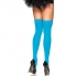 Leg avenue collant opaque en nylon bleu fluo