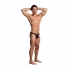 Male power string noir transparent