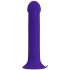 Dildo avec vibration et base de succion.