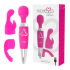 Vibromasseur rechargeable en silicone, puissant et sûr.