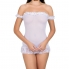 Jupe blanche chemise de bébé