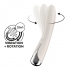 Vibromasseur point g avec vibration et rotation