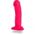 - vibromasseur réaliste en silicone rose, stimulation précise