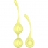 Ensemble de boules de kegel jaunes lemon squeeze