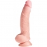 Gode triple densité kingcock 18,4 cm