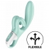 Vibrateur double stimulation lapin, silicone douce