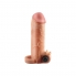 Vibromasseur fantasy x-tensions 2,5 cm real feel avec extension - couleur